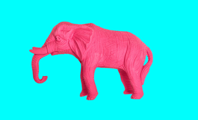 Ne pensez pas à un éléphant rose.